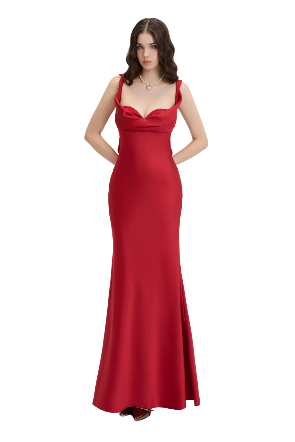 Jacqueline Dress (red)