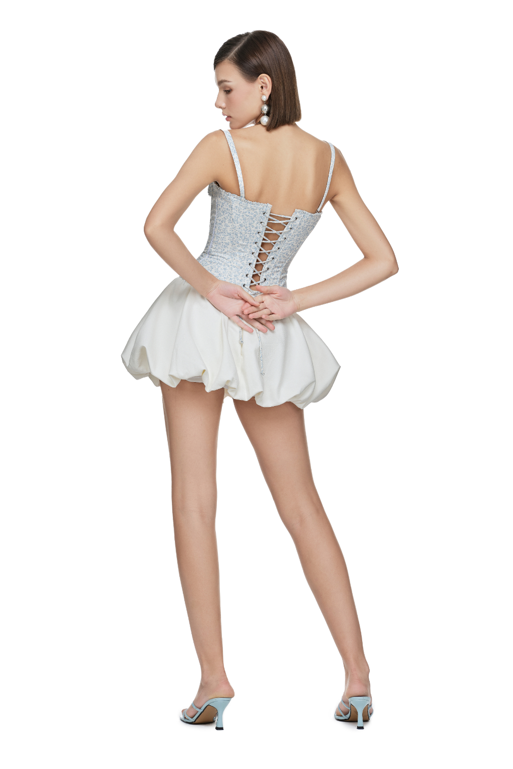 Sonnet Balloon Skirt (white)