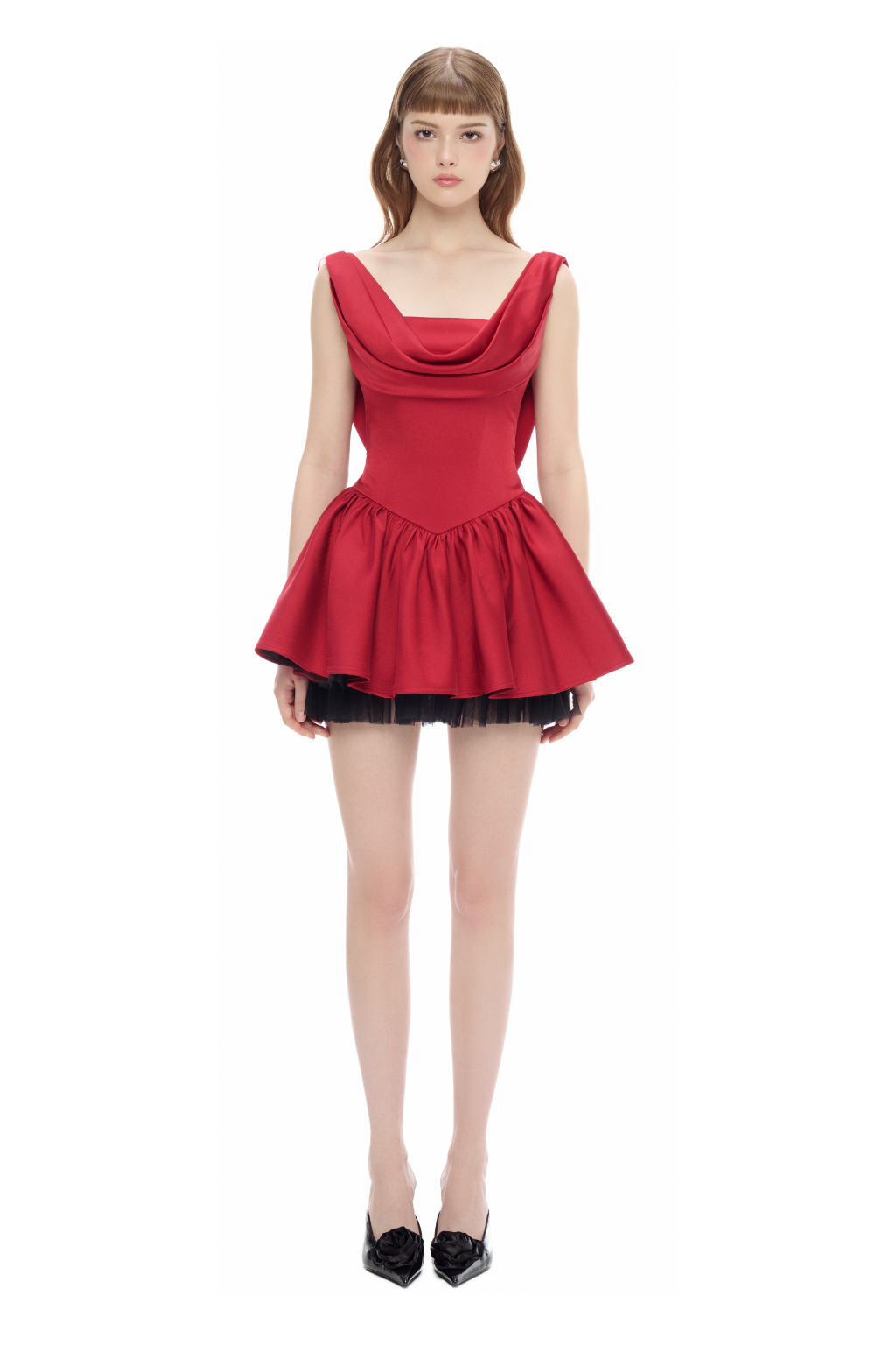 Cherie Dress (red)