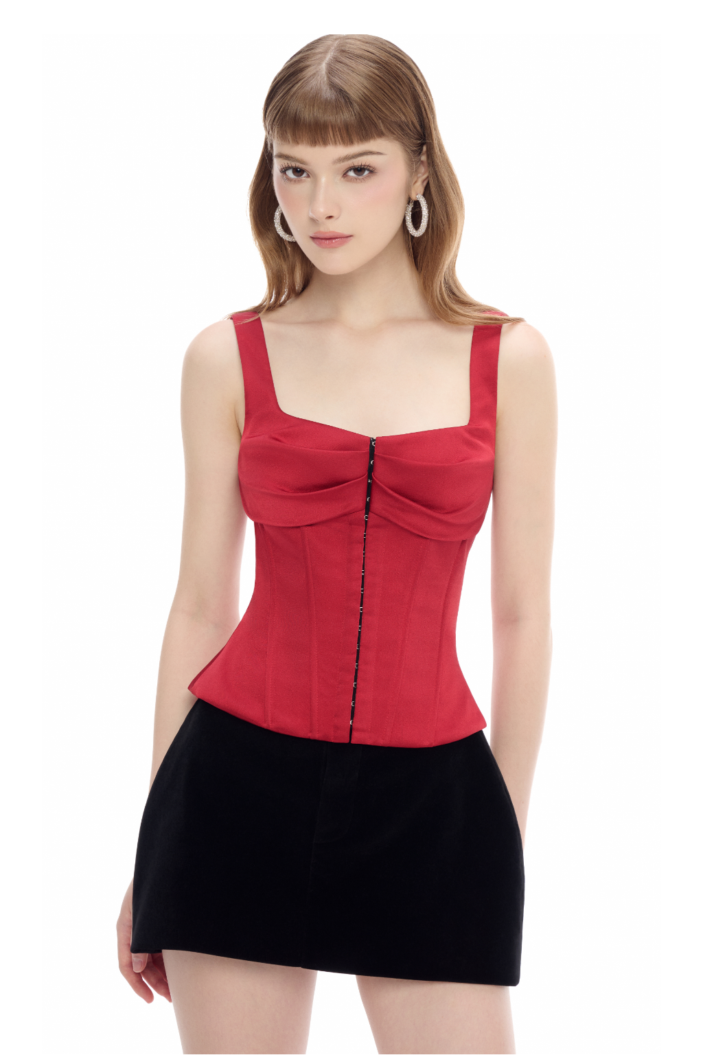 Stormi Corset (red)