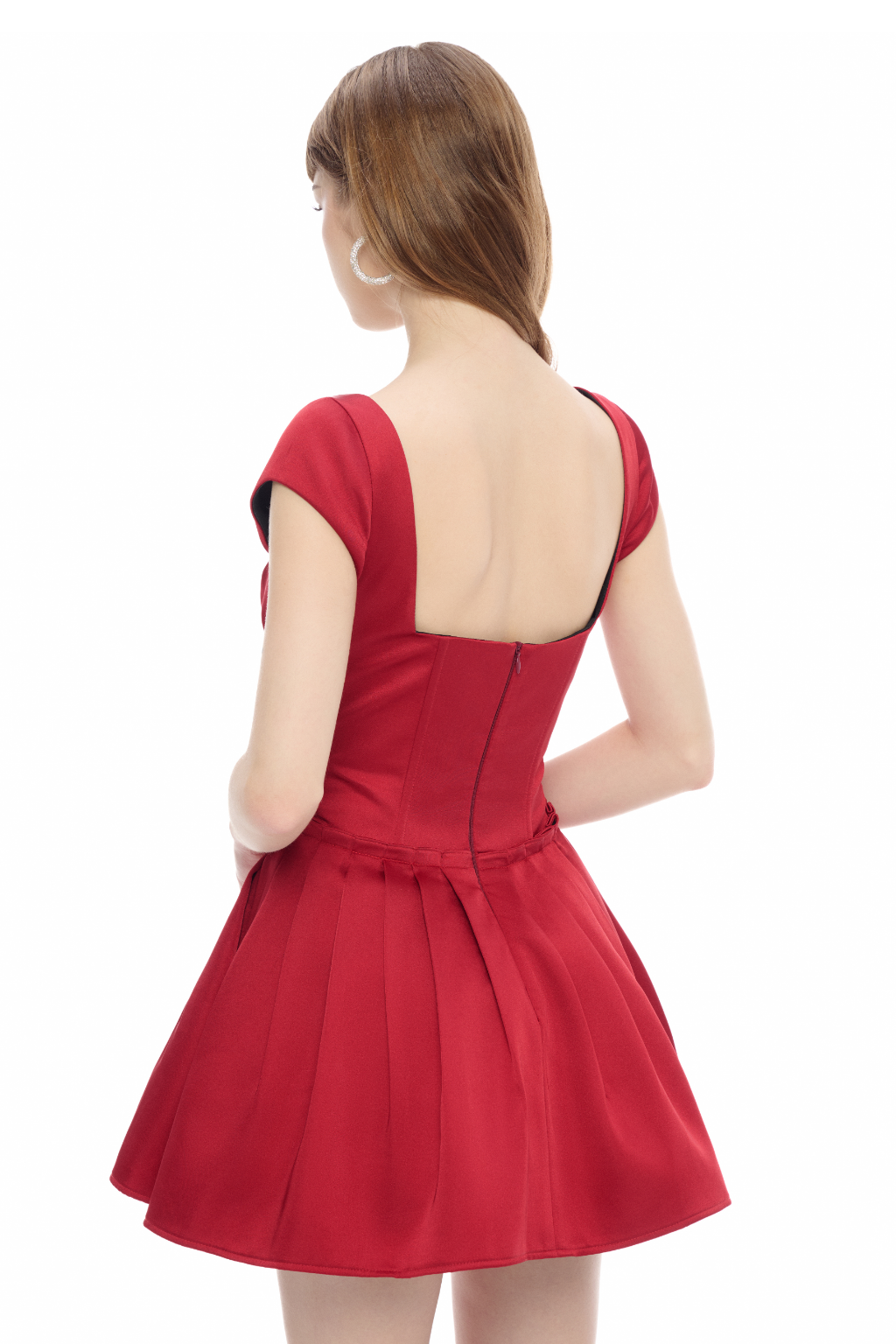 Hazel Dress (red)