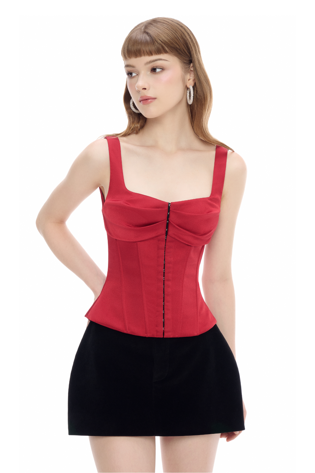 Stormi Corset (red)