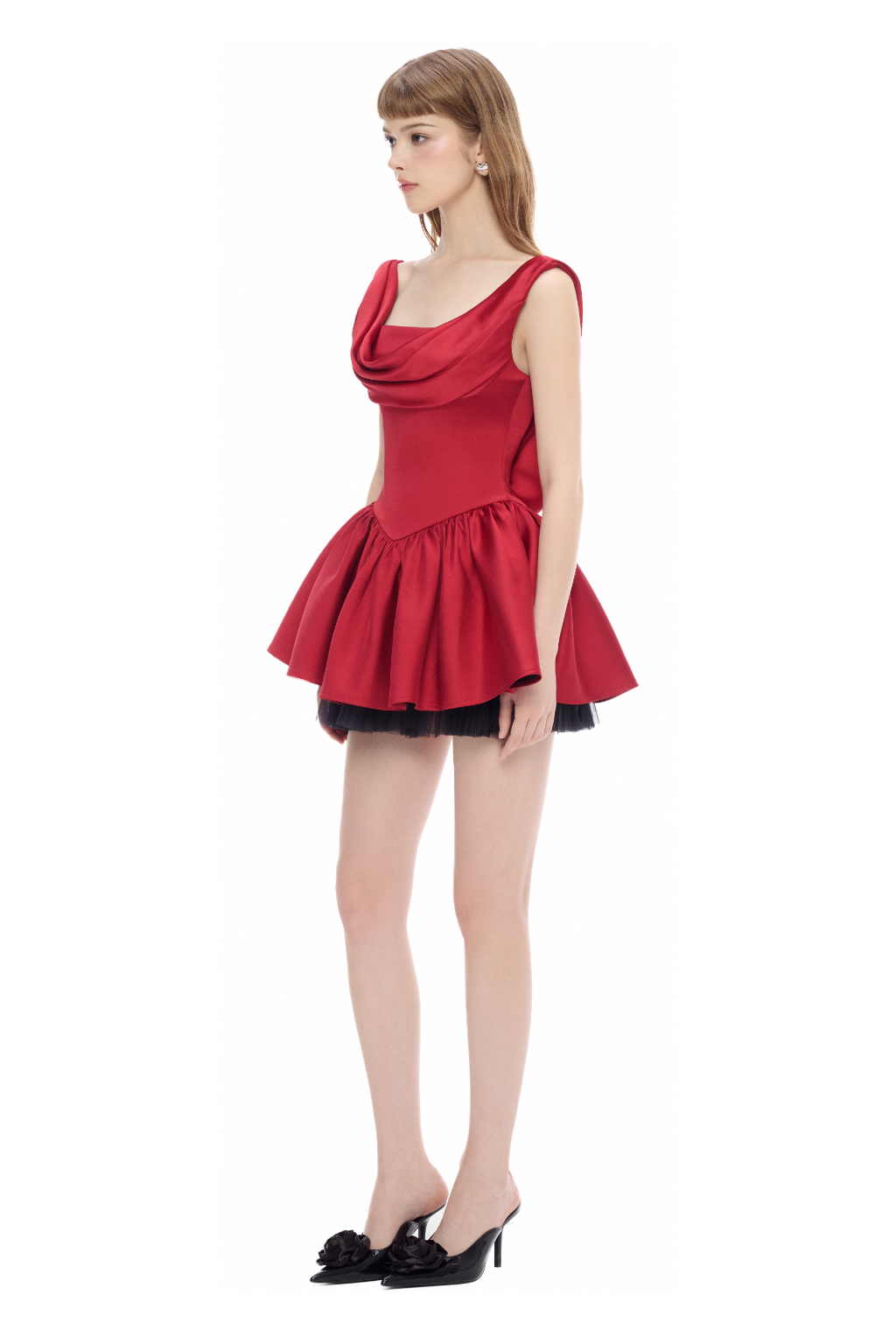 Cherie Dress (red)