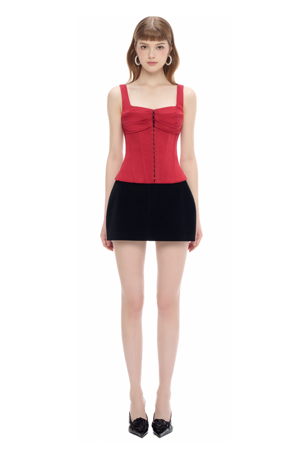 Stormi Corset (red)